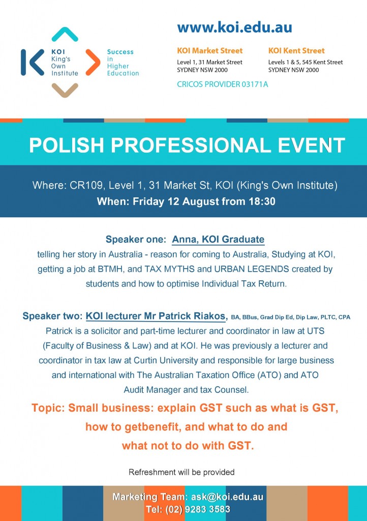 Polish Professional Event